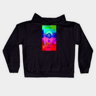 Shapes Play Kids Hoodie